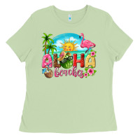 Matcha aloha beaches Ladies Tee - texasbilliewilder