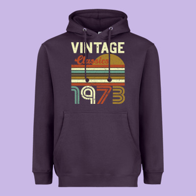 Vintage Classics 1973 Heavyweight Hoodie Designed By Bettercallsaul