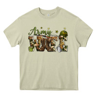 Mossy army wife Heavy Core Tee - Zillion Design Studio