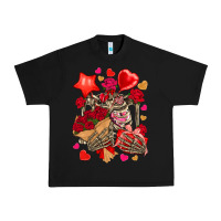 Black valentines day skeleton Urban Heavy Tee - NancyCooperArtShop