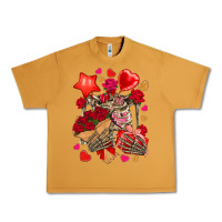 Peanut Butter valentines day skeleton Urban Heavy Tee - NancyCooperArtShop