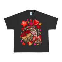 Pigment Black valentines day skeleton Urban Heavy Tee - NancyCooperArtShop