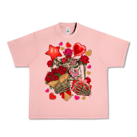 Salmon valentines day skeleton Urban Heavy Tee - NancyCooperArtShop