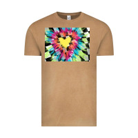 Vintage Camel tie dye hearth shaped race flag background 3200x2400 Vintage Tee - AdoDesignShop