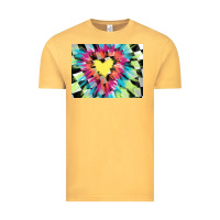 Tie Dye Hearth Shaped Race Flag Background 3200x2400 Vintage Tee | Teevron