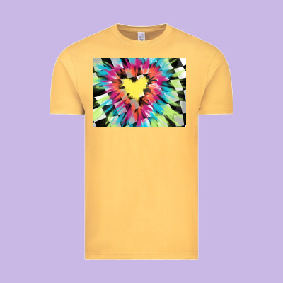 Tie Dye Hearth Shaped Race Flag Background 3200x2400 Vintage Tee Designed By Adodesignshop