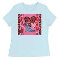 Baby Blue be mine heart tumbler Ladies Tee - JahusDesignShop