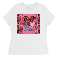 Be Mine Heart Tumbler Ladies Tee | Teevron