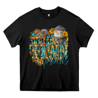 Black small town proud Heavy Core Tee - Zillion Design Studio
