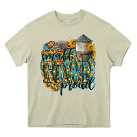 Mossy small town proud Heavy Core Tee - Zillion Design Studio