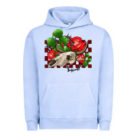 Pigment Grape Ice bullskull rose and cactus olivia Urban Hoodie - OliviaCreatesArt