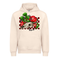 Sandshell bullskull rose and cactus olivia Urban Hoodie - OliviaCreatesArt