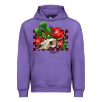 Tulip bullskull rose and cactus olivia Urban Hoodie - OliviaCreatesArt