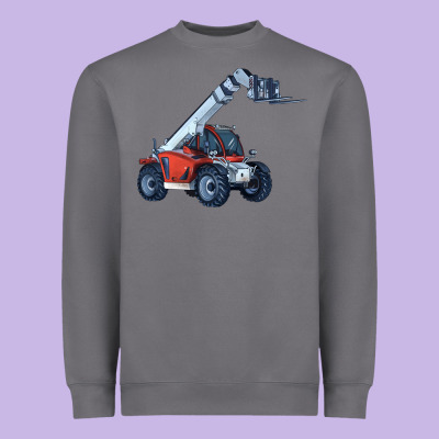 Telehandler Heavyweight Sweatshirt Designed By Lillyallendesigns