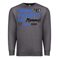 Charcoal Heather happy first mother's day mommy! logan 2020 Premium Sweatshirt - Bettercallsaul