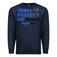 Navy happy first mother's day mommy! logan 2020 Premium Sweatshirt - Bettercallsaul
