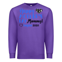 Purple happy first mother's day mommy! logan 2020 Premium Sweatshirt - Bettercallsaul