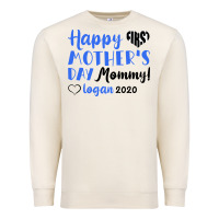Sandshell happy first mother's day mommy! logan 2020 Premium Sweatshirt - Bettercallsaul