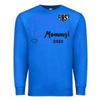 True Royal happy first mother's day mommy! logan 2020 Premium Sweatshirt - Bettercallsaul
