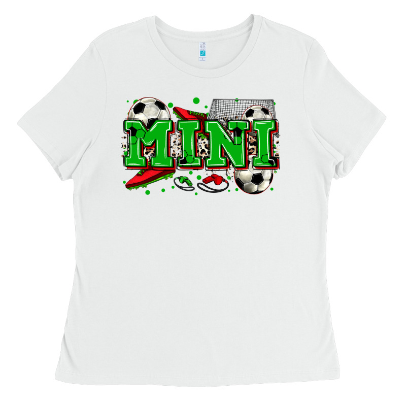 Mini Soccer Ladies Tee by Zillion Design Studio | Teevron