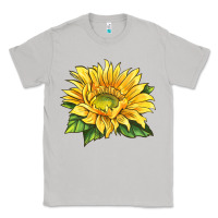 Moon Dust starburst greenburst sunflower Classic Tee - LillyAllenDesigns