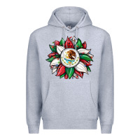 Christmas Sunflower Mexican Flag Premium Hoodie | Teevron