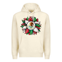 Sandshell Christmas sunflower Mexican flag Premium Hoodie - JahusDesignShop