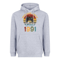 Heather Grey Awesome Since 1991 Heavyweight Hoodie - Bettercallsaul