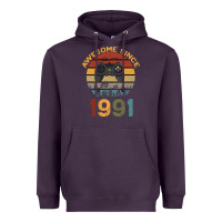 Plum Awesome Since 1991 Heavyweight Hoodie - Bettercallsaul