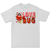 Dove Grey love bug Premium Tee - FaDigitalArtStudio