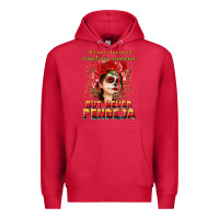 Cardinal Always Chingona sometimes cabrona but never pendej Premium Hoodie - NancyCooperArtShop