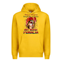 Lemon Always Chingona sometimes cabrona but never pendej Premium Hoodie - NancyCooperArtShop