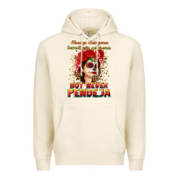 Tofu Always Chingona sometimes cabrona but never pendej Premium Hoodie - NancyCooperArtShop