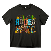 Asphalt rodeo wife Heavy Core Tee - Zillion Design Studio
