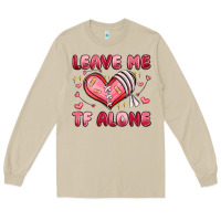 Mushroom leave me tf alone valentines day Long Sleeve Tee - MaliasSmallBusiness