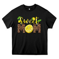 Black sweet mom lemon Heavy Core Tee - BarkalooDesign
