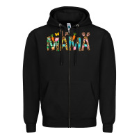 Black Easter Mama Zipper Hoodie - BundleAndBundleShop