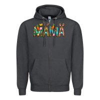 Smoke Easter Mama Zipper Hoodie - BundleAndBundleShop