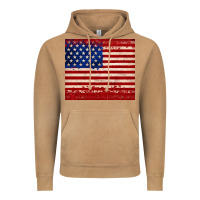 American Flag Tumbler Vintage Hoodie | Teevron