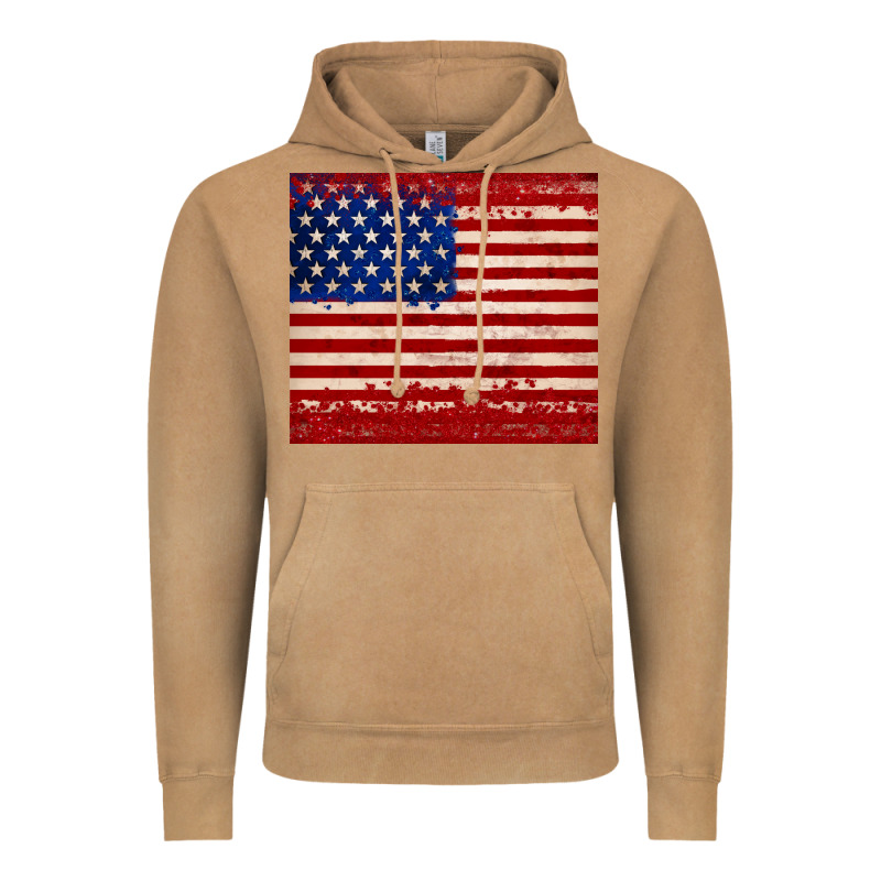 American Flag Tumbler Vintage Hoodie by JahusDesignShop | Teevron
