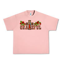 Salmon grateful guadalupe cross Urban Heavy Tee - BarkalooDesign