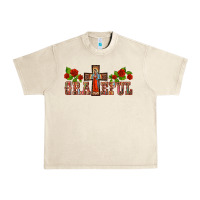 Sandshell grateful guadalupe cross Urban Heavy Tee - BarkalooDesign