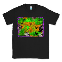 Black leopard cowhide halloween background Classic Tee - Jasminsmagicworld