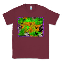 Burgundy leopard cowhide halloween background Classic Tee - Jasminsmagicworld