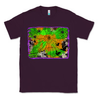 Plum leopard cowhide halloween background Classic Tee - Jasminsmagicworld