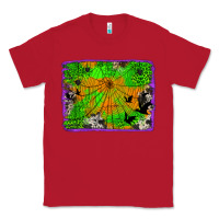 Red leopard cowhide halloween background Classic Tee - Jasminsmagicworld