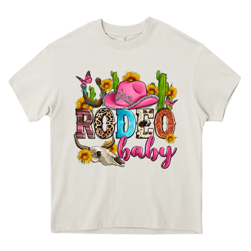 Rodeo Baby Heavy Core Tee by Zillion Design Studio | Teevron