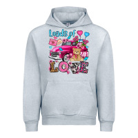 Heather Grey loads of love valentine's day olivia Urban Hoodie - OliviaCreatesArt
