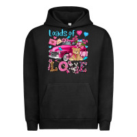 Pigment Black loads of love valentine's day olivia Urban Hoodie - OliviaCreatesArt
