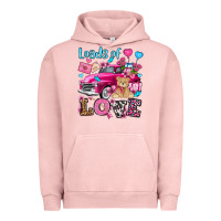 Pigment Salmon loads of love valentine's day olivia Urban Hoodie - OliviaCreatesArt